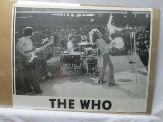 The Who Band Rock Vintage Poster Garage Bar Cng492