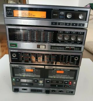 Sony Fh - 110w Vintage Boombox / Stereo / Cassette / Radio Japan