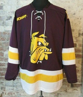 Vintage Umd Minnesota Duluth Bulldogs K1 Hockey Jersey Men 