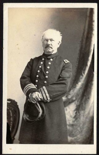 Civil War Cdv Union Commodore Theodorus Bailey Usn