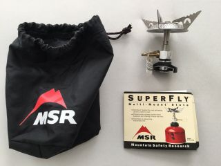 Vintage Msr Superfly Multi Mount Stove Camping Outdoors