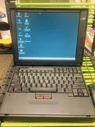 Laptop Ibm Thinkpad 380d Pentium 150mhz Mmx Vintage