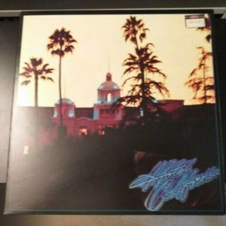 Eagles - Hotel California.  1976 Vinyl Lp.  Gatefold.  A1/b1.  Ex/ex