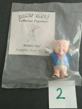 Looney Tunes Porky Pig Collecter Figurine