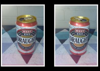 Collectable Australian Beer Can,  West End Draught 375ml 1