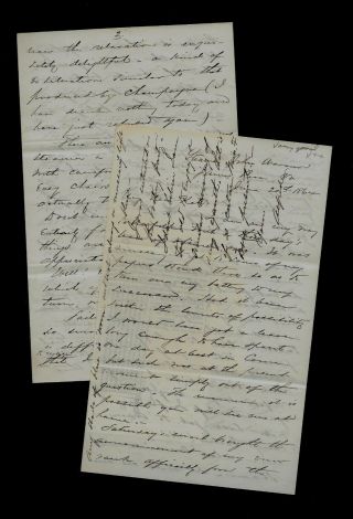 Civil War Letter - 6th Connecticut Infantry - Steamboat On The James River,  Va