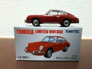 Tomytec Tomica Limited Vintage Lv - 93a Porsche 912