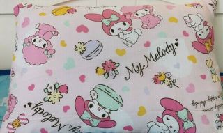 Sanrio My Melody & Piano Children Zipper Pillow Cover Case 35 50cm