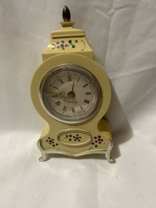 Vintage Westclox Mini Mantle Alarm Clock Windup / Repair