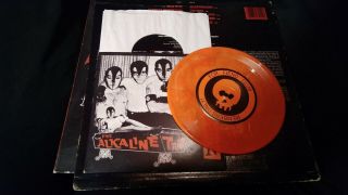 Rare Alkaline Trio Halloween 7” 45 Rpm Vinyl Record Misfits Covers 1794 Of 3000