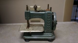 Vintage Toy Betsy Ross Sewing Machine 7 " Tall Parts