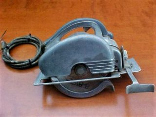 Vintage 8 " Craftsman Circular Saw Model 207.  25602 Heavy Duty Late 40s Early 50s
