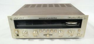 Vintage Marantz Model 2015 Am/fm Stereophonic Receiver - Parts