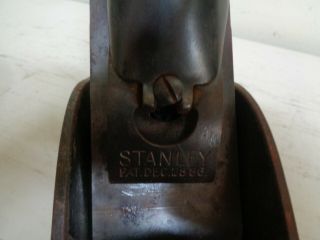 Antique Stanley Bailey No 5 1/2 HAND Plane Woodworking Tool 3