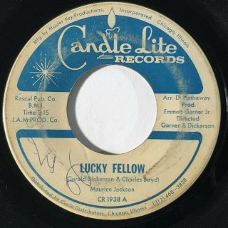 Maurice Jackson Lucky Fellow Candle Lite Northern Soul 45 Hear