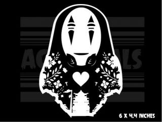 Spirited Away - No Face - Love - Ghibli - Anime - Vinyl Decal Sticker