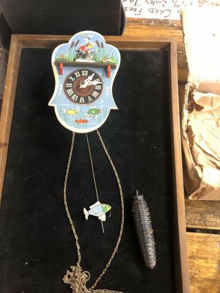 Cuckoo Clock Western Germany Just Took Out Of Box