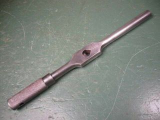 Old Vintage Machining Tools Machinist Starrett Tap Wrench Holder No.  91 - B