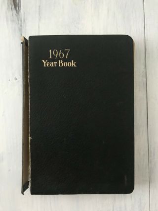 Vintage 1967 Handwritten Personal Diary
