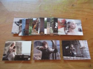 Game Of Thrones Valyrian Steel Trading Cards 18 Card 3d Lenticular Insert Set