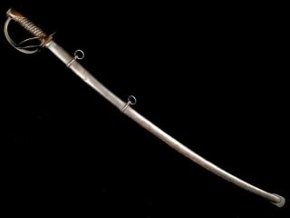 U.  S.  Civil War Cavalry Sword Saber Model 1860 C.  Roby Dated 1864