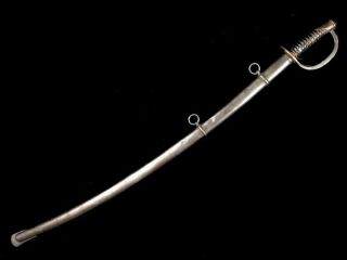 U.  S.  Civil War Cavalry Sword Saber Model 1860 C.  Roby Dated 1864 2