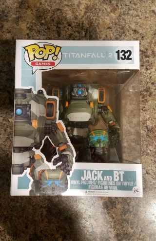 Funko Pop Games Titanfall 2 Jack And Bt 132 Rare In Hand