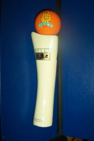 Vintage Bell’s Brewery Oberon Ale Sun Logo Beer Tap Handle 10.  5” Tall