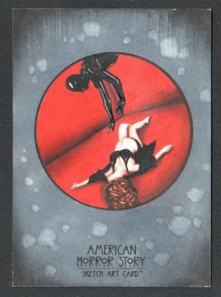 American Horror Story Season 1 Breygent Sketch Card By Gary Kezele