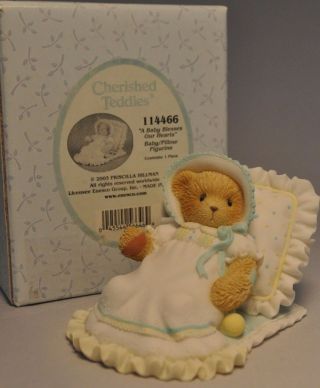 Cherished Teddies - A Baby Blesses Our Hearts - 114466