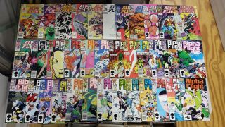 Alpha Flight 39 Issue Comic Run 1 - 44 Annual 1 Marvel X - Men
