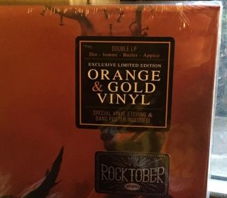 Heaven & Hell : The Devil You Know 2 X Lp Orange & Gold Color Vinyl And Dio