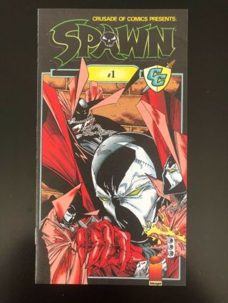Todd Mcfarlane Crusade Of Comics Presents Spawn 1 Mini Predates Spawn 1 Nm,