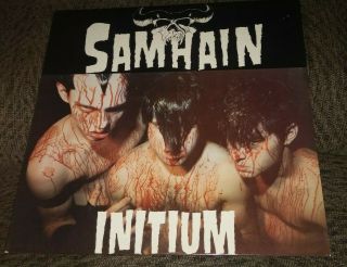 Samhain Lp Initium Plan 9 Kbd Rare Misfits Danzig Punk 1986