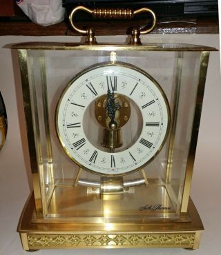 Seth Thomas Acquisition Pendulum Clock,  Kieninger & Obergfell Move Standard Oil