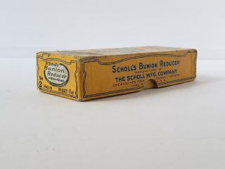 vintage 1916 dr scholls bunion reducer box collectible podiatry feet medical 2