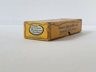 vintage 1916 dr scholls bunion reducer box collectible podiatry feet medical 3
