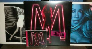 Mariah Carey Caution Limited Edition Pink Lp & Cd The Distance Gtfo With You No