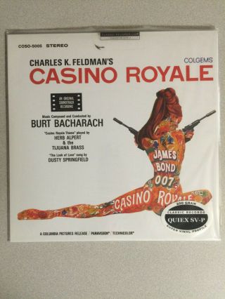 Casino Royale James Bond 007 Soundtrack Classic Records 200 Gram Lp