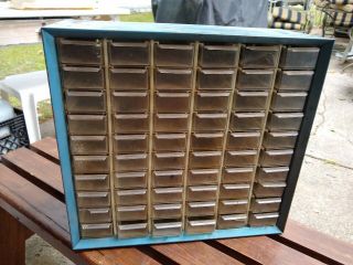 Vintage Arko - Mils 70 Metal Small Parts Cabinet Organizer Drawers