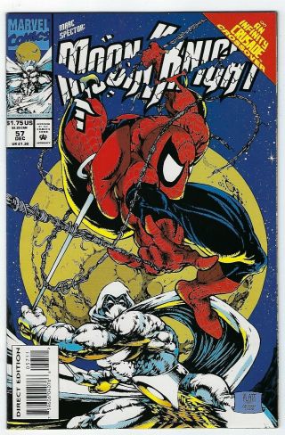 Marc Spector: Moon Knight 57 Nm Marvel Homage Cover Spider - Man 300