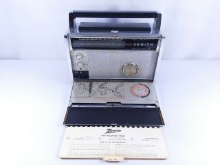 Vintage Zenith Transoceanic Royal 3000 - 1 FM/AM Multiband Radio - 2