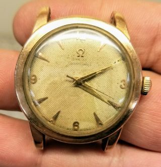 Vintage Omega Seamaster Automatic Watch,  14k Gold Filled,  2577 - 351,  3 Day
