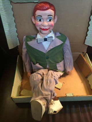 Vintage 1950s Juro Paul Winchell Jerry Mahoney ventriloquist dummy doll w Box 2
