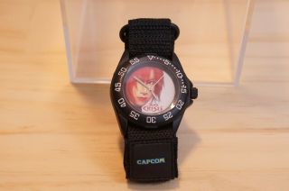 Vintage Dino Crisis Capcom Wrist Watch Black Rare