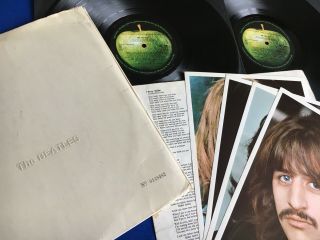 The Beatles White Album 1968 Top Opening Uk Mono Vinyl Lp