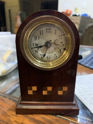 No Brand Vintage Mechanical Alarm Desk Clock,  Pre Owned,