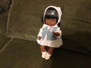 Vintage 1975 Shindana African American Doll: 10” Tall: Clothing