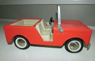 Vintage Buddy L Colt Jeep Bright Paint And Shape 10 " Long