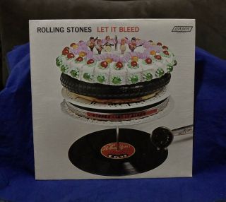 Rolling Stones Very Rare Lp Let It Bleed 1969 Us 1stpress? No Cutouts